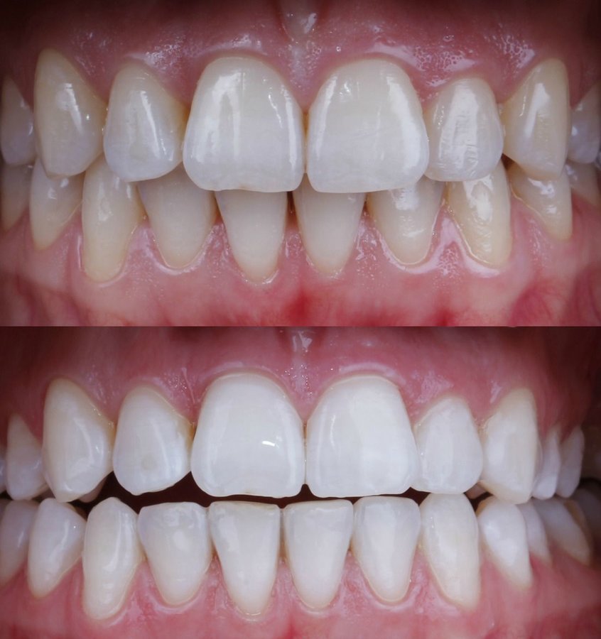 Отбеливание зубов 2 тона зубная щетка oral b pro 570 купить